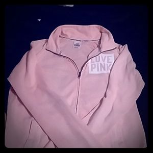 Victoria's secret Pink full zip crew neck